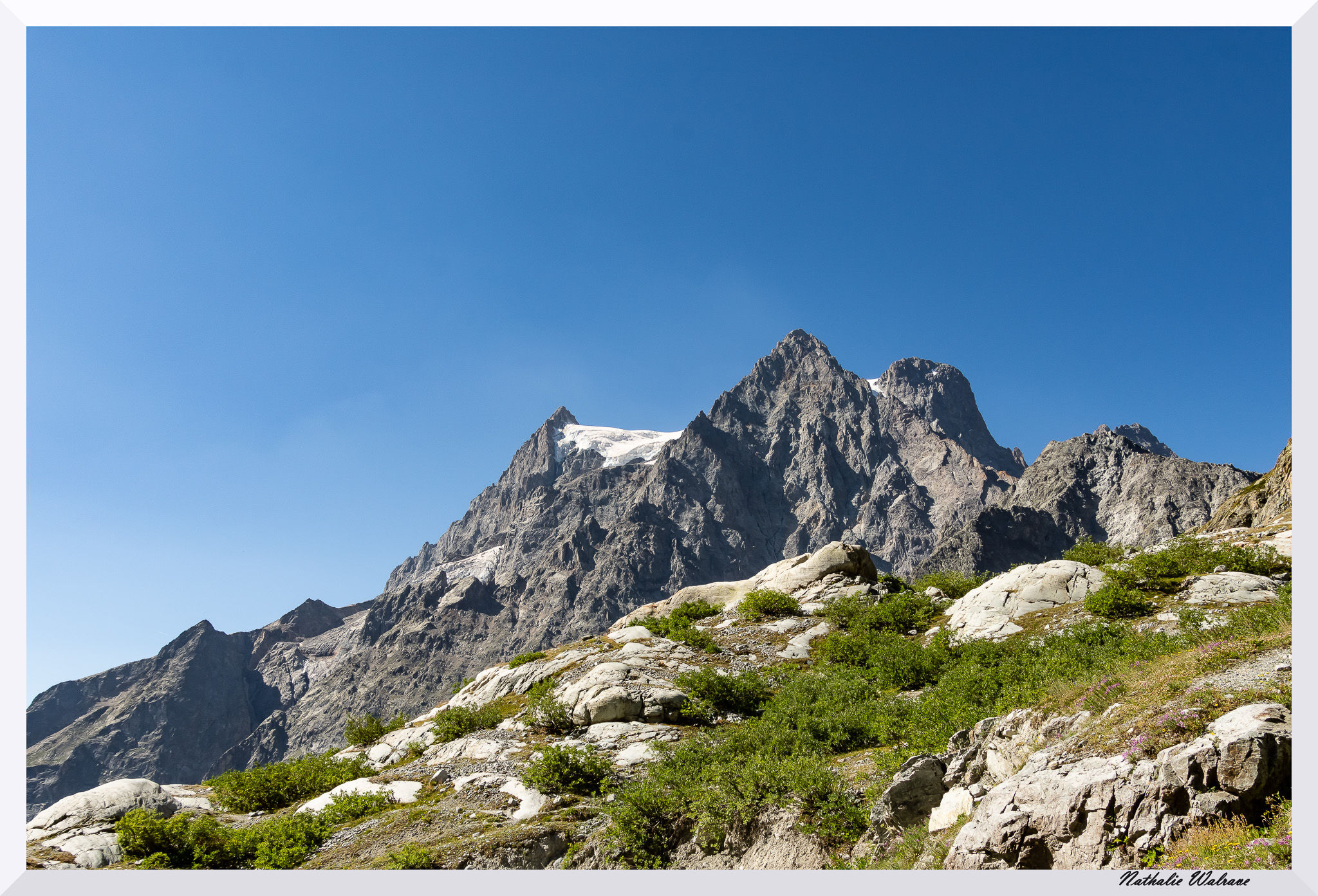 Sur le chemin vers le glacier blanc